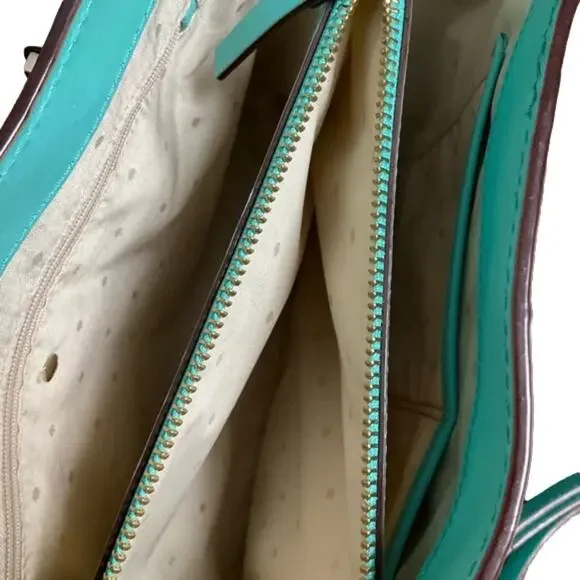 Kate Spade Aqua Blue Tote Bag - Picture 10 of 16